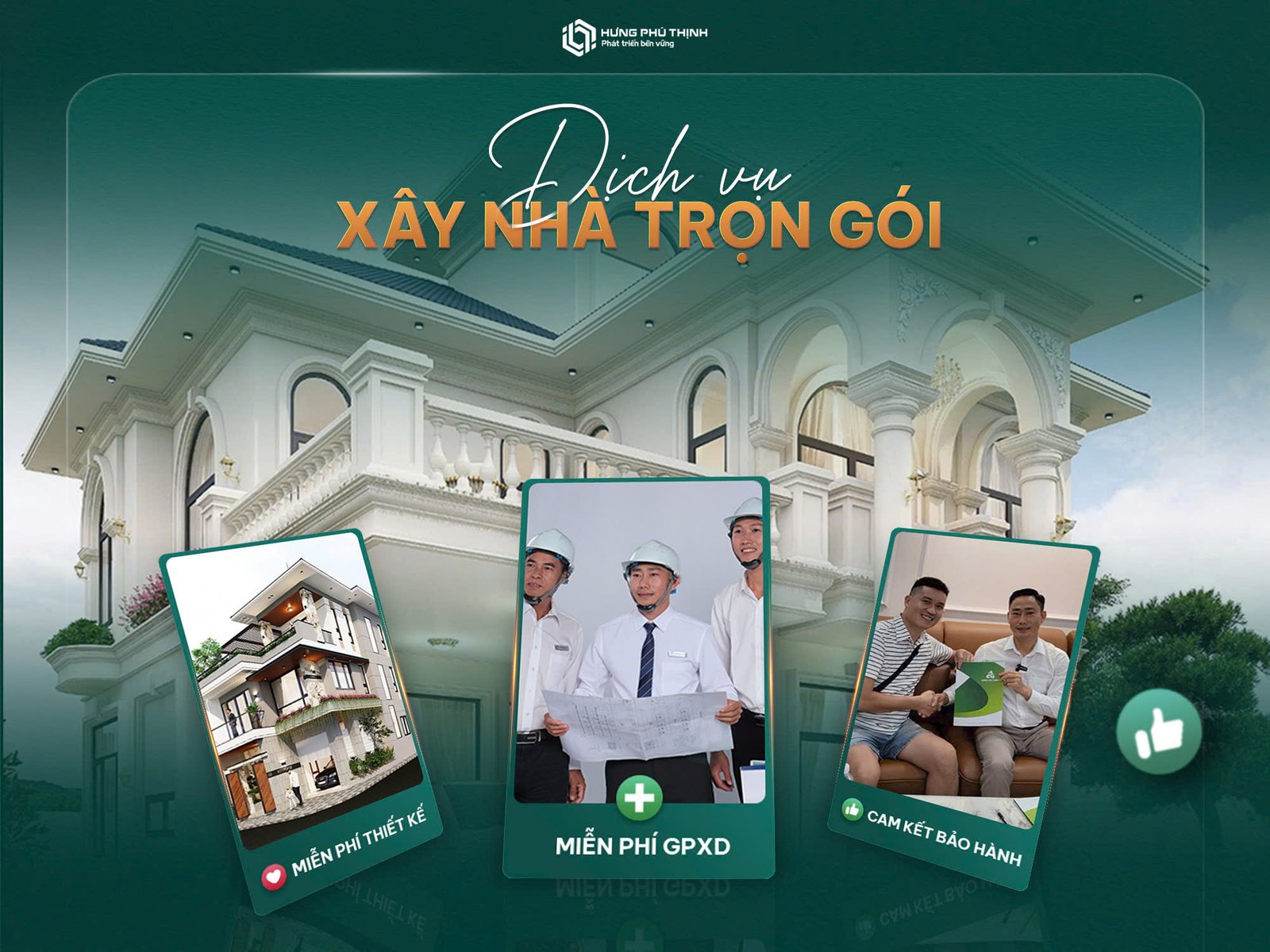 Phạm vi dịch vụ xây nhà trọn gói tại TP.HCM