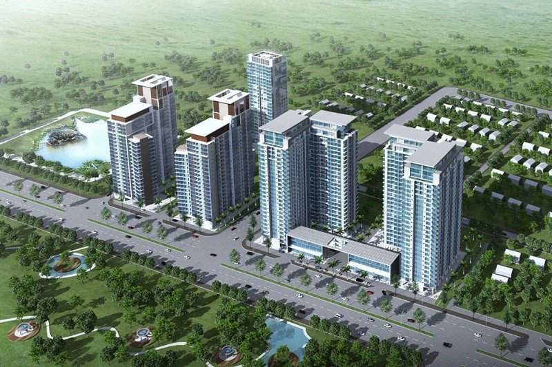 Phối cảnh tổng thể dự án Đông Mê Kông tại Phước Kiển Nhà Bè