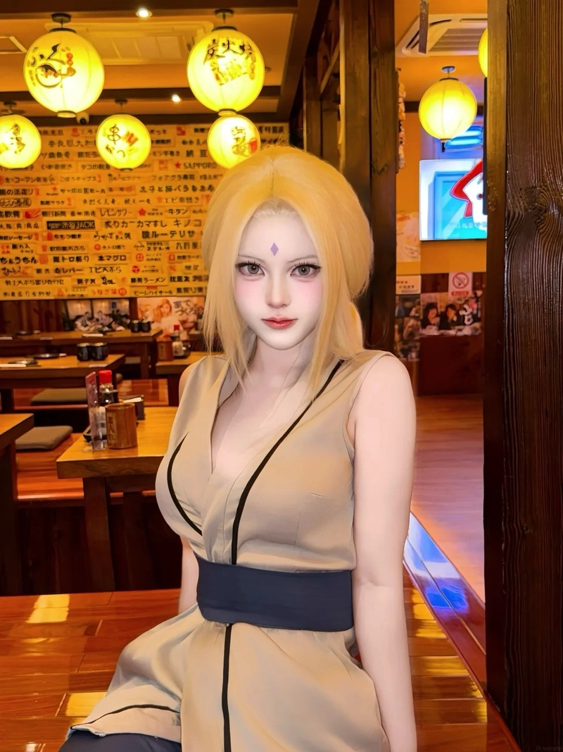 phong cách cosplay tsunade nổi bật giữa dàn nhân vật anime