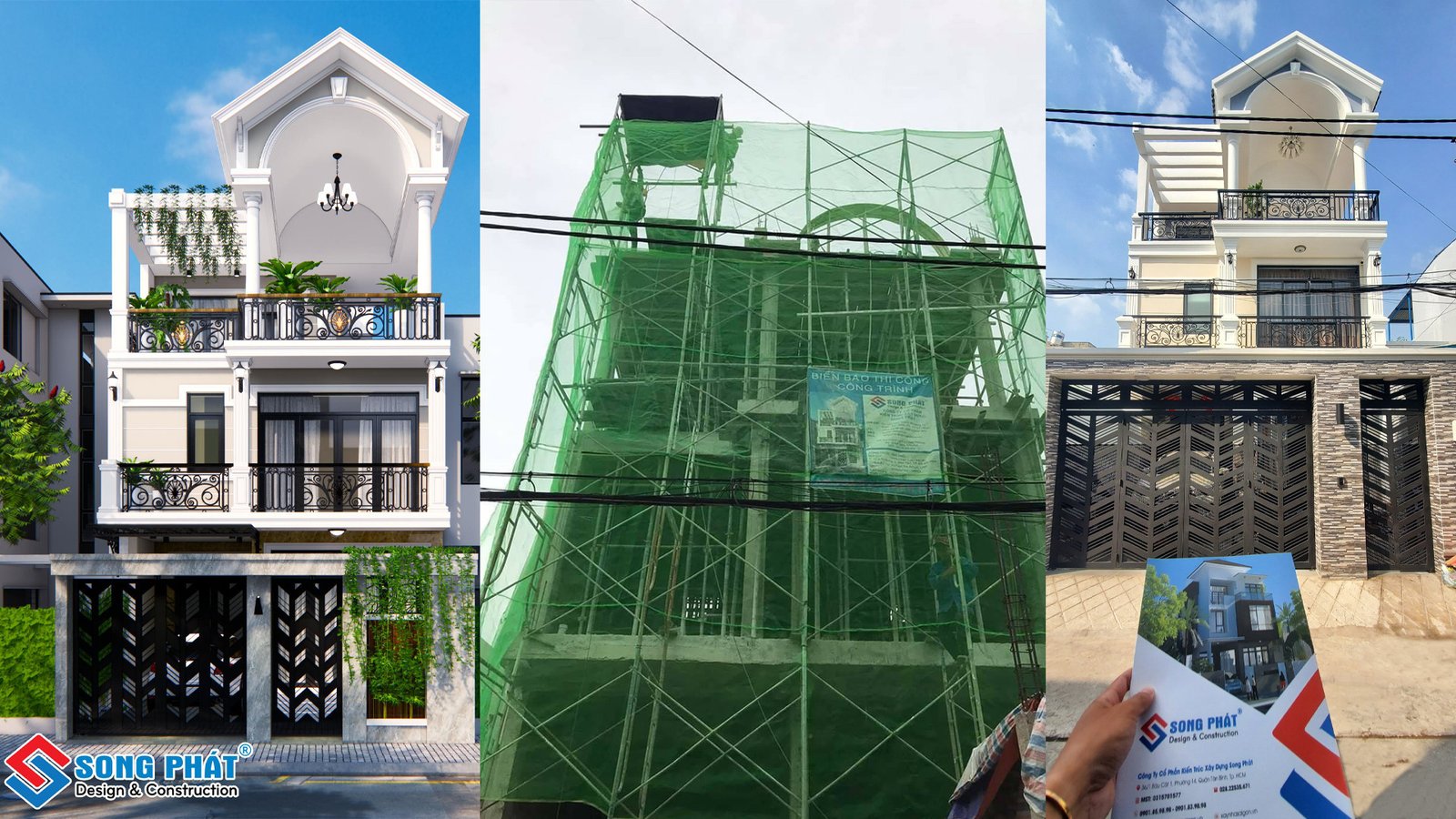 Quy trình xây nhà chìa khóa trao tay từ thiết kế đến thi công