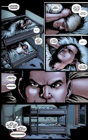 Billy Butcher và em trai Lenny nghe tiếng mẹ bị bạo hành thời thơ ấu