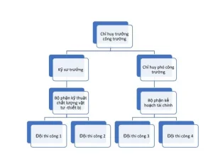 Tìm hiểu sơ đồ tổ chức công ty xây dựng