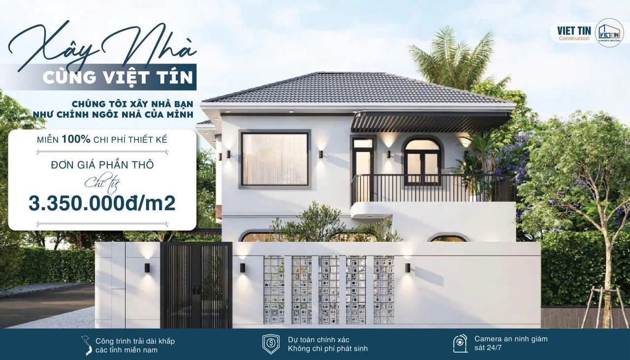 Thi công xây nhà trọn gói chìa khóa trao tay