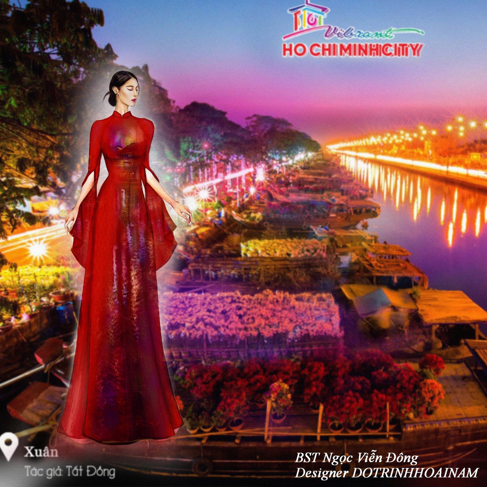 Thiết kế áo dài Đỗ Trịnh Hoài Nam lấy cảm hứng từ di sản văn hóa thế giới