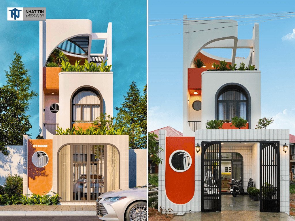 Thiết kế kiến trúc và bản vẽ thi công xây nhà trọn gói Pleiku