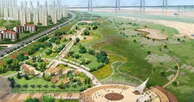 Tiềm năng phát triển khu đô thị ven sông Hồng Hà Nội