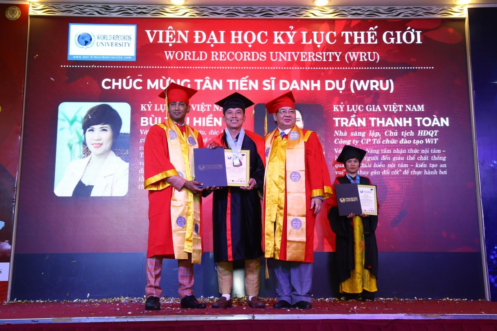 Tiến sĩ Danh dự WRU Trần Thanh Toàn