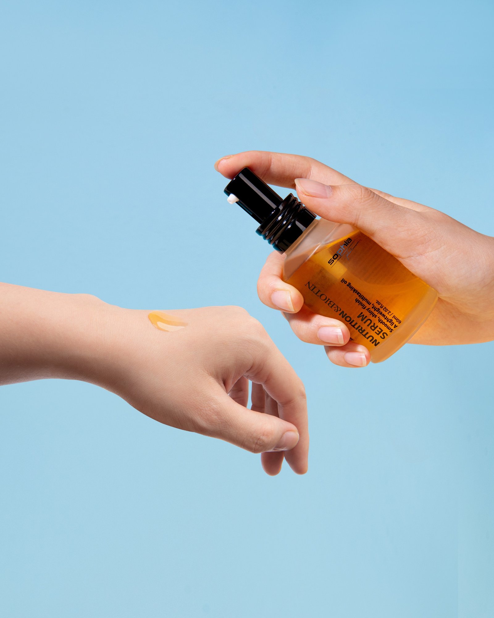 Tinh dầu dưỡng tóc Biotin Sophia Platinum giúp tóc mềm mượt