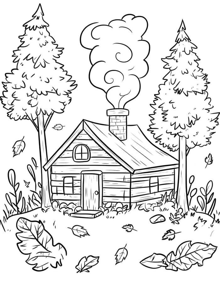 tranh tô màu phong cảnh cực kỳ đẹp