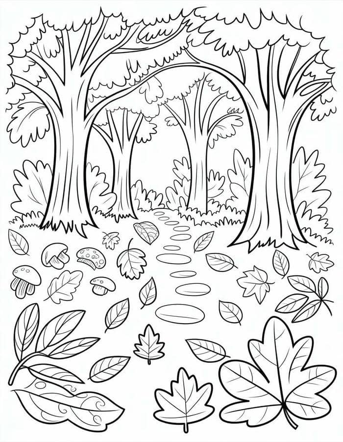 tranh tô màu phong cảnh đẹp dịu