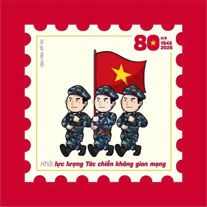 tranh vẽ ngày quốc khánh đơn giản đẹp