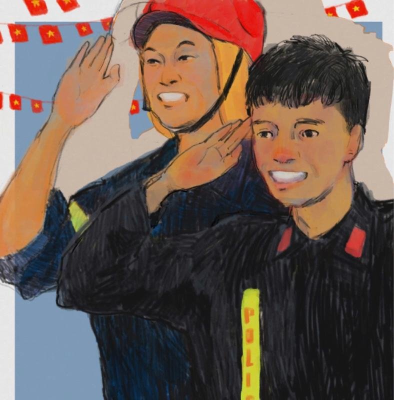 tranh vẽ quốc khánh đầy ý nghĩa lịch sử