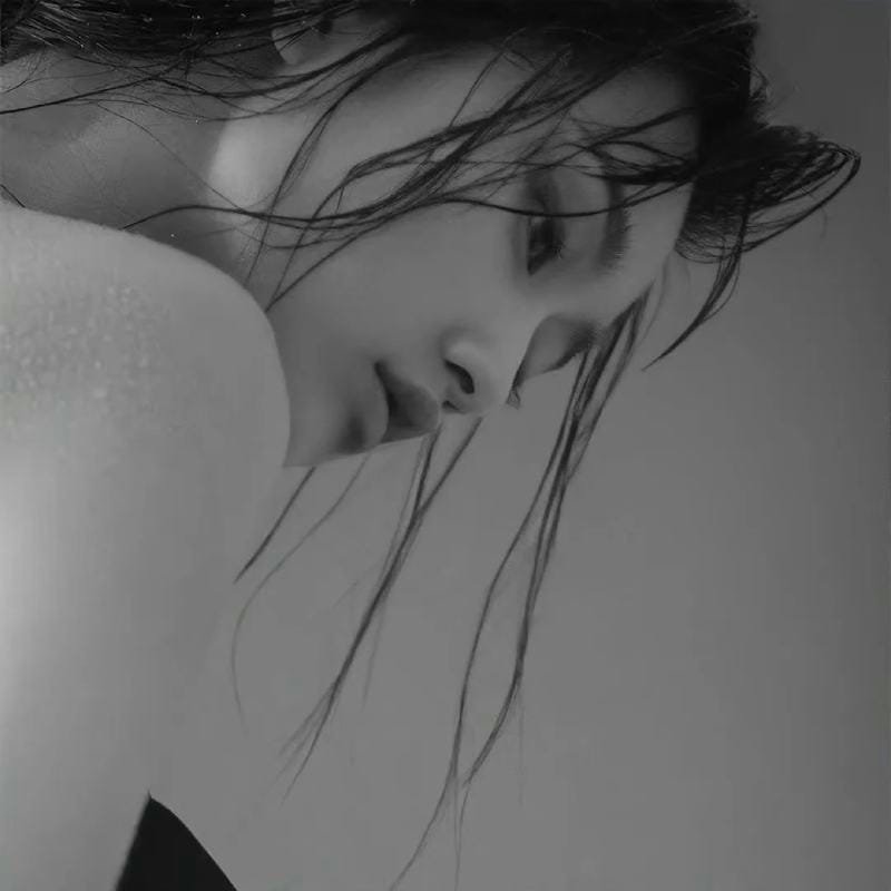 vẻ đẹp cổ điển avatar đen trắng