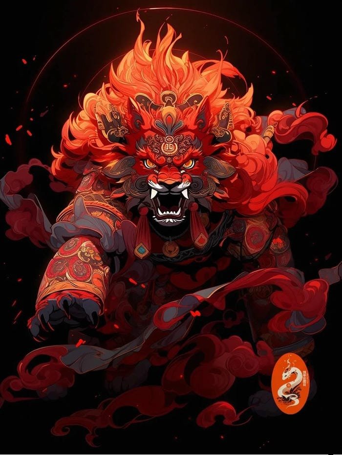 vượng khí mạnh mẽ hình nền thu hút tiền bạc mệnh hỏa