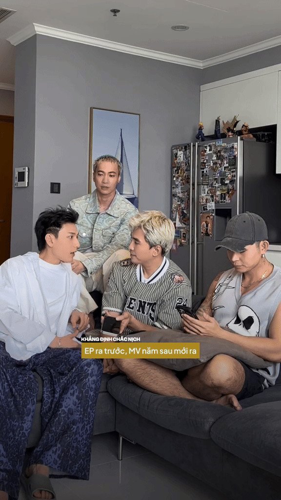 Will, Isaac, Jun Phạm và S.T Sơn Thạch trong buổi 365 hội ngộ