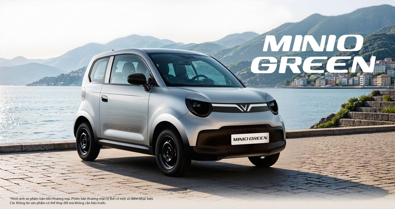 Xe điện VinFast Minio Green màu xanh, lựa chọn tiết kiệm cho tài xế công nghệ